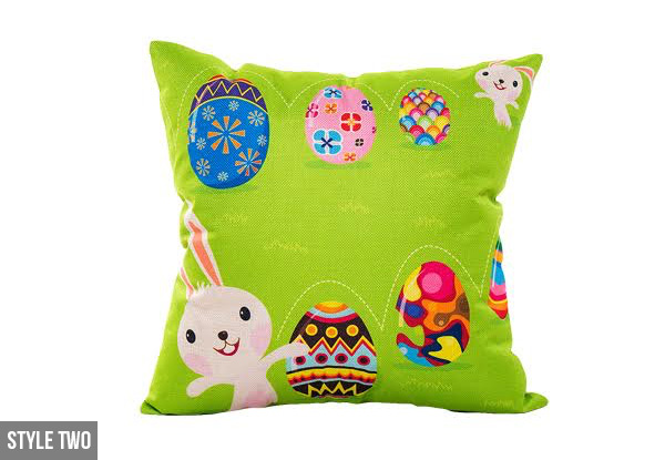 Easter Linen Cushion Cover - Four Styles Available