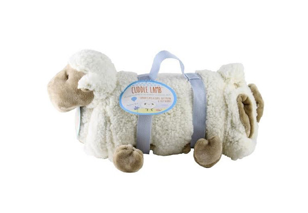 Cuddle Lamb Plush & Blanket