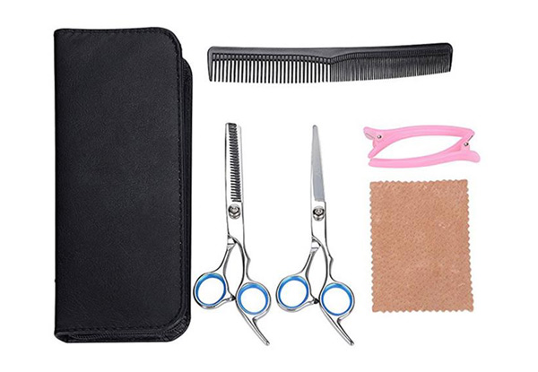 Six-Piece Hairdressing Scissor Set with Free Delivery