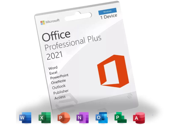 Microsoft Office Professional Plus Software Lifetime License - Options for 2019 or 2021