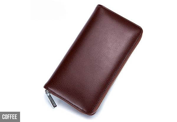 36 Card Slot Genuine Leather Wallet - Six Colours Available