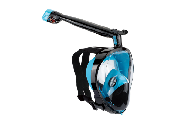 360 Degree Full-Face Snorkel Mask with Detachable Camera Mount