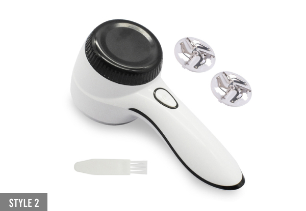 Electric Shaver Fabric Lint Remover - Available in Two Styles & Option for Extra Blades