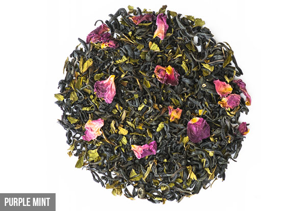 Purple Chocolate Loose Leaf Tea with Super Antioxidants - Three Other Flavours Available