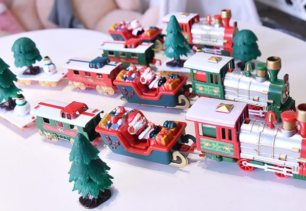 Christmas Railway Tracks Toy Set