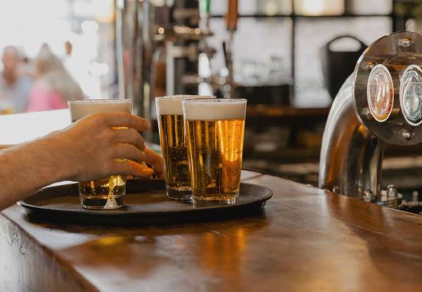 $100 Voucher Towards Food & Beverages for Four People at Brew Co