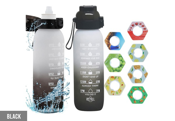 1000ML Sports Water Cup with Fragrance Rings - Six Options Available