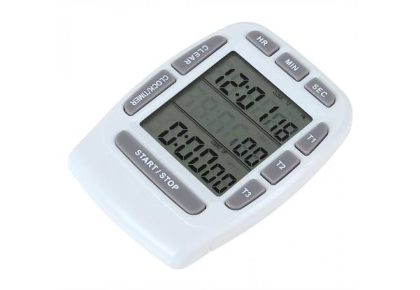 LCD Triple Kitchen Timer