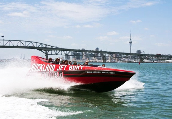 $39 for a 35-Minute Jet Boat Ride for One Person, or $50 to incl. Photos (value up to $105)