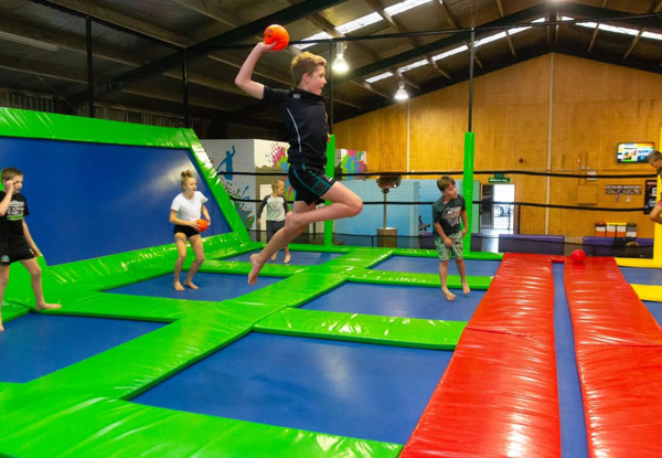 One-Hour Entry For Two People to an Indoor Trampoline Park - Valid from 4pm Only