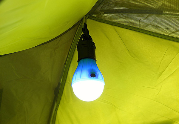 Three-Pack of Portable Hanging Camp Lamps