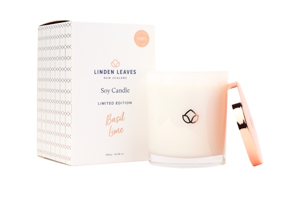 Linden Leaves Limited Edition Soy Candle Range - Three Scents Available