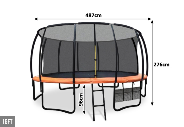 Large Trampoline - Two Sizes Available