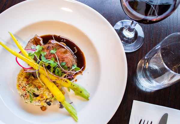 Two-Course Dining Experience incl. Glass of Wine for Two - Options for Three or Four People