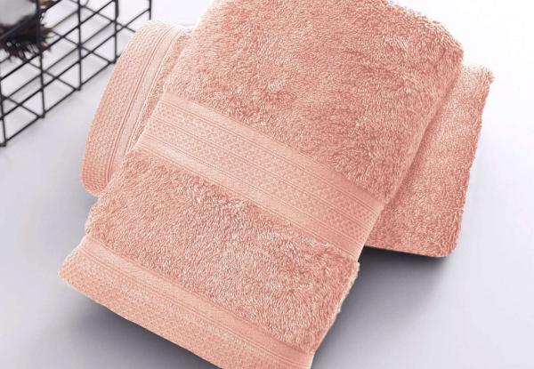 Two-Piece Organic Bath Towel Set - Nine Colours Available