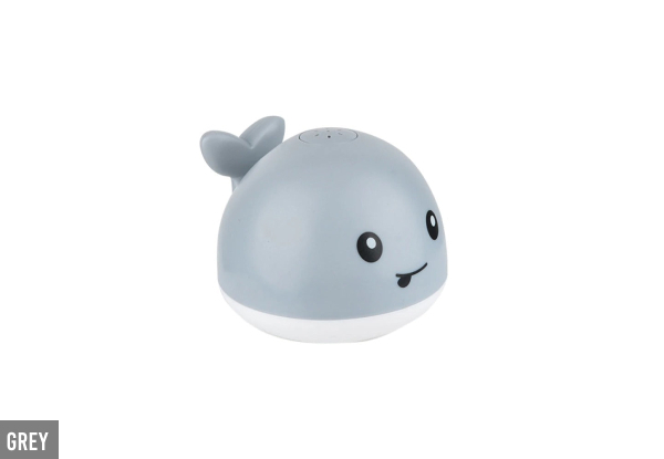 LED Whale Bath Toy - Two Colours Available