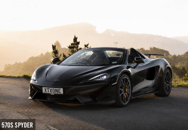 10-Minute Supercar Passenger Experience in a McLaren MP4-12C Spyder or McLaren 570S Spyder - Option for 20-Minutes