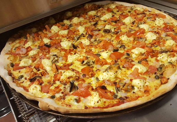 20-Inch Dine-In Pizza - Valid for Dinner Sunday to Thursday Only