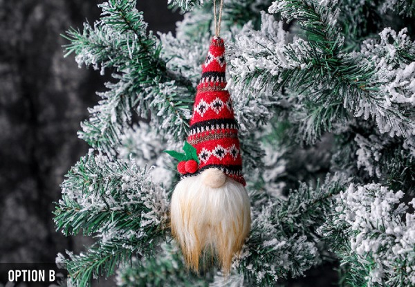 Elf Lamp Tree Decoration - Five Styles Available & Option for Two-Pack