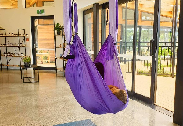 One-Month Unlimited Aerial Yoga, Mat Yoga & Movement Classes for One Person