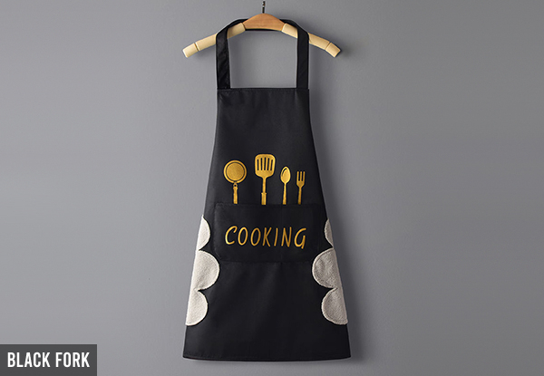 Oil-Proof Kitchen Apron - Available in Seven Options