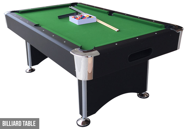 Billiard Table or Two-In-One Billiard Snooker & Dining Table