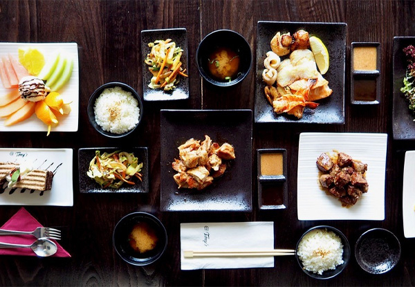 New Three-Course Japanese Dining for Two People - Option for Four People - Valid Seven Days