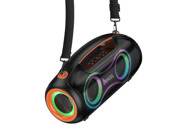 Hoco 600W Bluetooth Party Speaker with Two Wireless Microphones