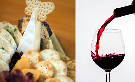 $59 for a Shared Platter, Glass of Wine Each, & Truffles for Two – Options for up to Six People