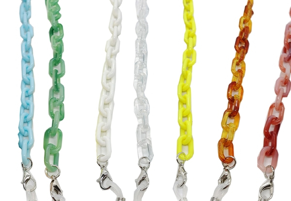 Three-Pack Eyeglass Chains - Four Colour Options Available