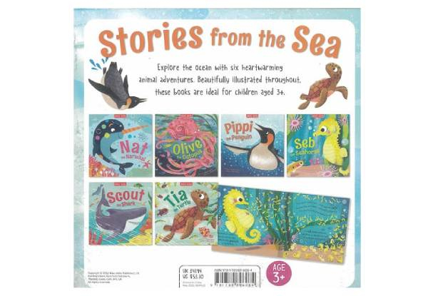 Six-Title Miles Kelly Sea Stories Book Set