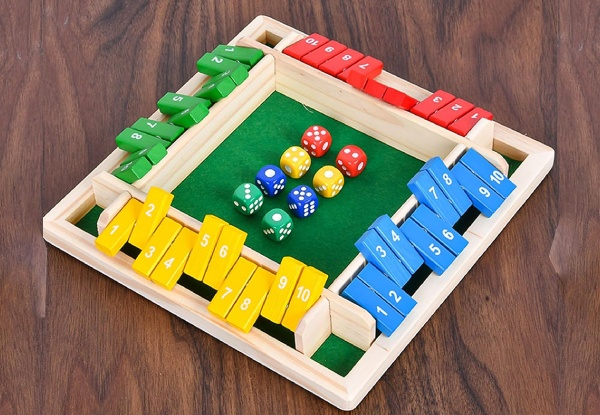 Puzzle Board Dice Game - Option for Two-Set