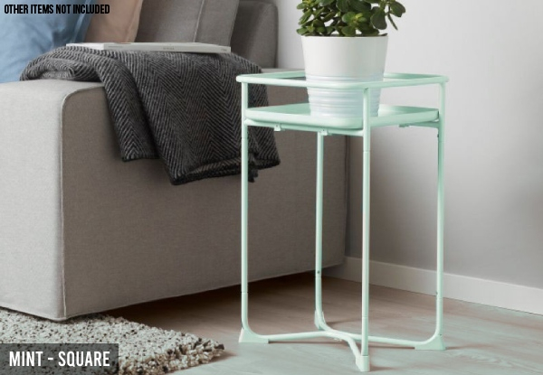 Modern Loft Side Table - Two Shapes & Three Colours Available