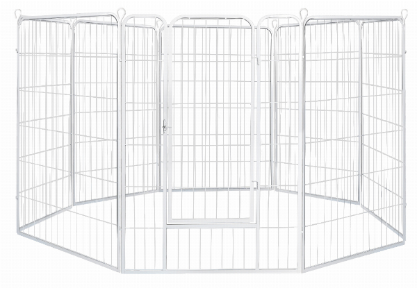 PaWz Eight-Panel Pet Enclosure Fence Playpen - Available in Two Colours & Two Sizes