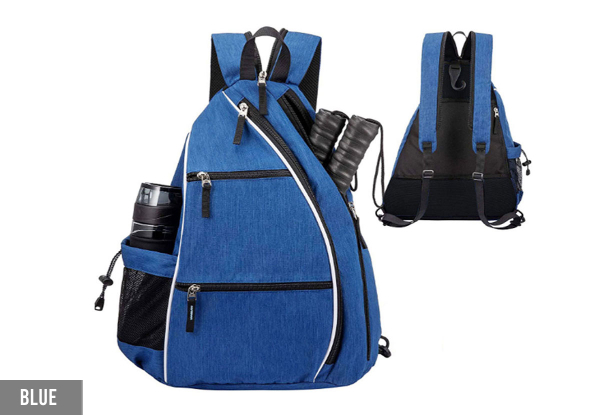 Pickleball Sports Backpack - Available in Four Colours & Option for Two