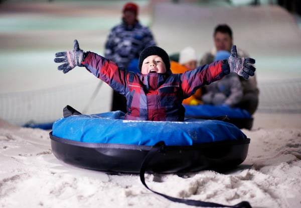 Day Pass Combo incl. Rental Equipment or One-Hour of Snow Tubing - Only 20 Available of Each