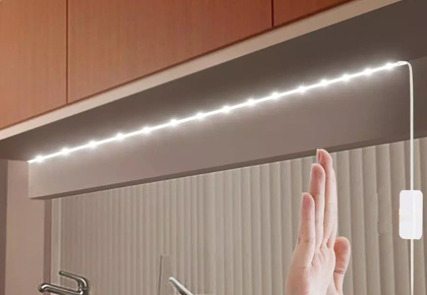 Hand Motion Sensor LED Strip - Two Colours & Option for Two-Pack