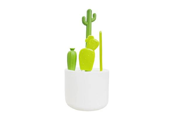 Four-Pack Cactus Cleaning Brush Set