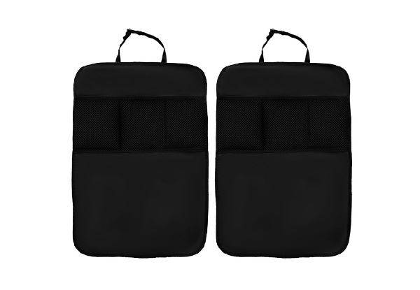 Two-Piece Water-Resistant Car Backseat Kick Mat