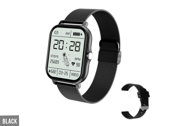 Stylish Smart Watch Fitness Tracker - Four Colours Available