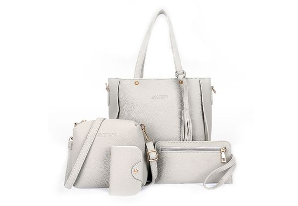 Four-Piece Women's Bag Set - Five Colours Available