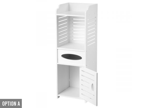 Bathroom Storage Unit - Two Options Available