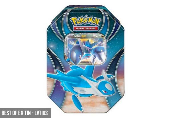 Pokemon Trading Card Game Tin - Five Styles Available