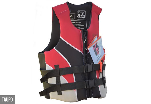 SafehaNZ Neoprene Life Jacket - Adult & Children Styles with Four Sizes Available