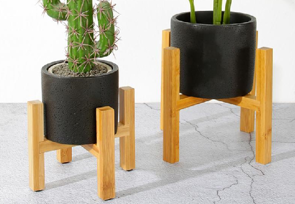Bamboo Indoor Plant Stand - Available in Two Options