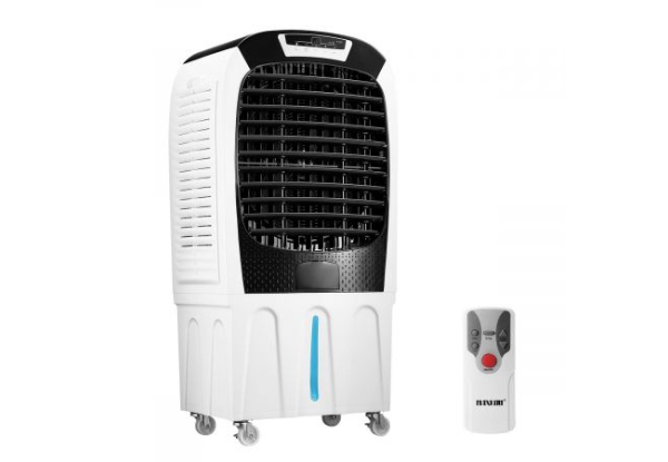 Air Conditioner Cooling Fan with Remote Control - Two Sizes Available