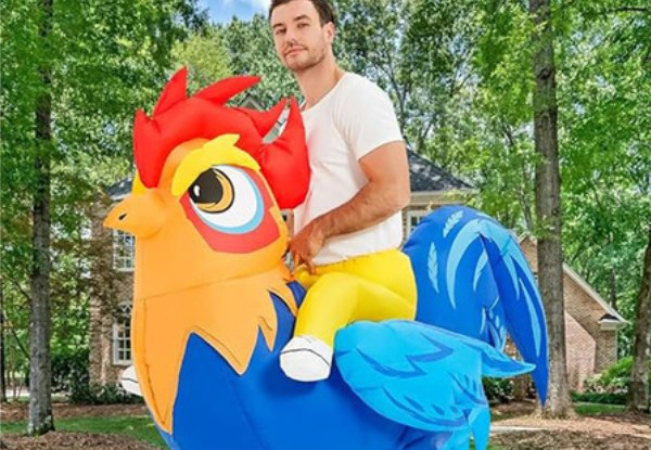 Inflatable Rooster Costume for Adults - Two Styles Available