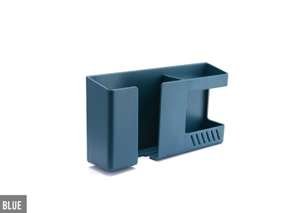 Two-in-One Paste Wall-Mounted Storage Box - Four Colours Available