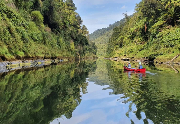 Five-Day Guided Whanganui River Canoe Trip incl. All Meals & Accommodation