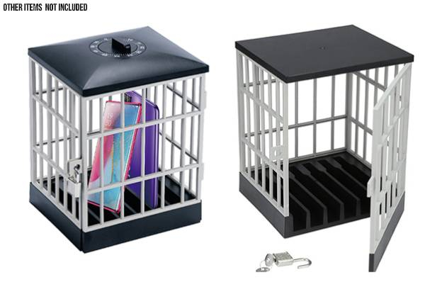 Mobile Phone Jail Cell Prison - Option to incl. Timer